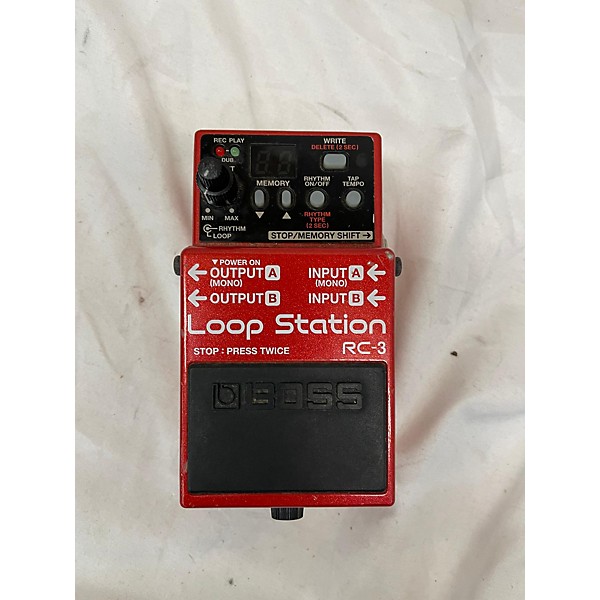 Used BOSS RC3 Loop Station Pedal