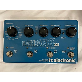 Used TC Electronic Flashback X4 Delay And Looper Effect Pedal