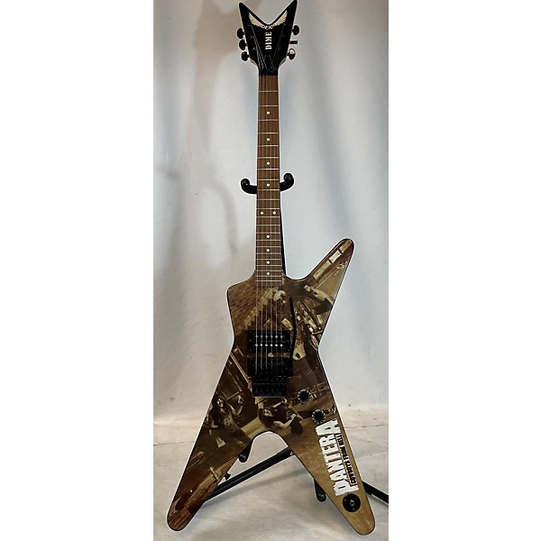 Used Dean Dimebag Cowboys From Hell Solid Body Electric Guitar