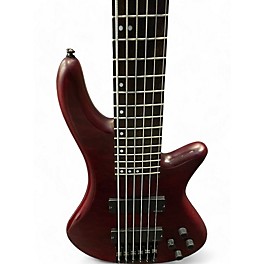 Used Schecter Guitar Research Used Schecter Guitar Research Stiletto Custom 6 String Vampyre Red Satin Electric Bass Guitar