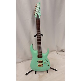 Used Ibanez Used Ibanez Rga42hp Green Solid Body Electric Guitar