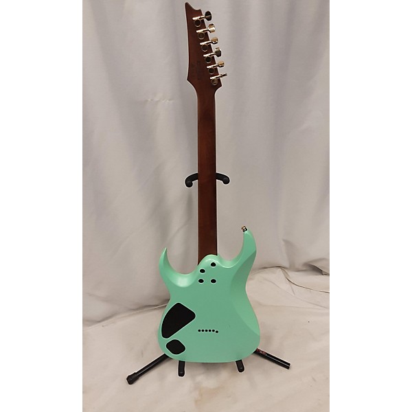 Used Ibanez Used Ibanez Rga42hp Green Solid Body Electric Guitar