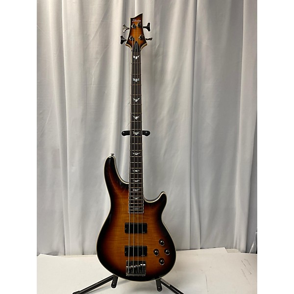 Used Schecter Guitar Research Omen Extreme 4 String Electric Bass Guitar