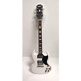 Used Epiphone Used Epiphone 1961 SG Special Aged White Solid Body Electric Guitar