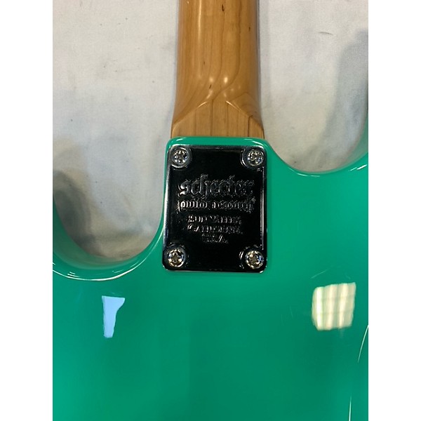 Used Schecter Guitar Research Used Schecter Guitar Research Nick Johnston Signature Series Teal Solid Body Electric Guitar