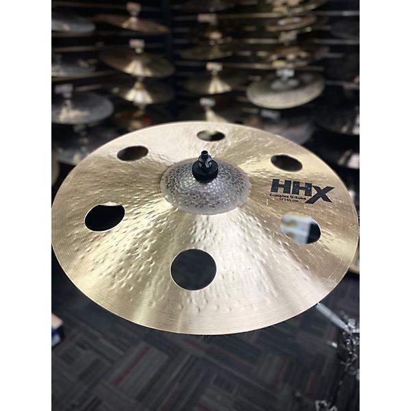 Used SABIAN Used SABIAN 17in HHX Complex O-zone Crash Cymbal