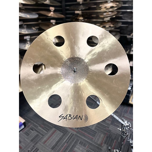 Used SABIAN Used SABIAN 17in HHX Complex O-zone Crash Cymbal