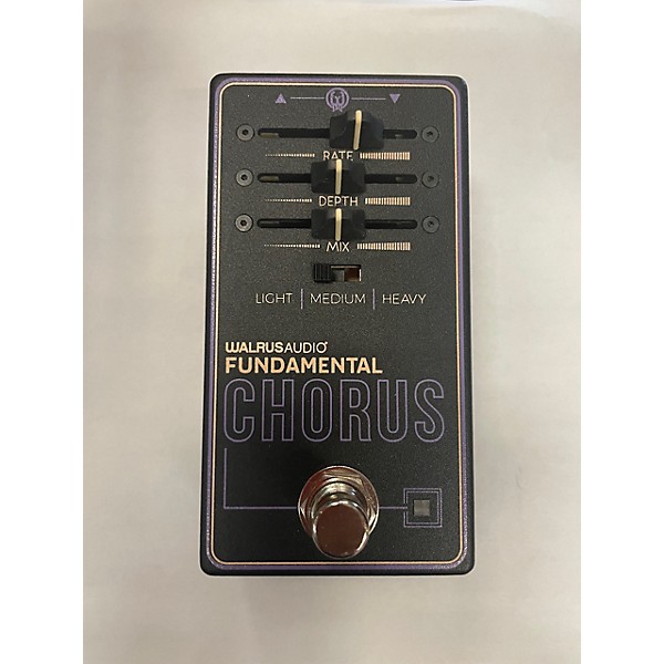 Used Walrus Audio FUNDAMENTAL CHORUS Effect Pedal