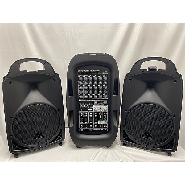 Used Behringer Europort PPA2000BT Powered Speaker