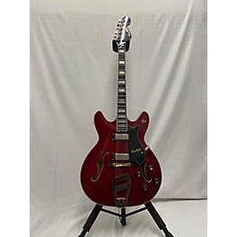 Used Hagstrom Used Hagstrom Viking II Cherry Hollow Body Electric Guitar