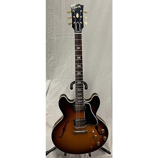 Used Gibson Used 2021 Gibson CUSTOM 1964 ES335 VOS Vintage Sunburst Hollow Body Electric Guitar