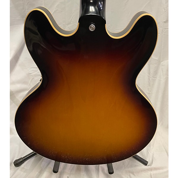 Used Gibson Used 2021 Gibson CUSTOM 1964 ES335 VOS Vintage Sunburst Hollow Body Electric Guitar