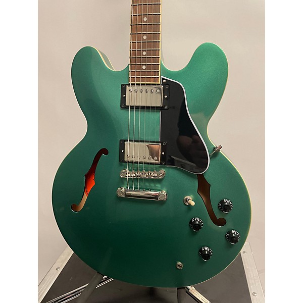 Used Epiphone Used Epiphone ES335 Inverness Green Hollow Body Electric Guitar