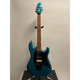 Used Ernie Ball Music Man Used Ernie Ball Music Man Cutlass Ocean Sparkle Solid Body Electric Guitar