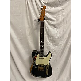 Used Fender Used Fender Joe Strummer Telecaster Black Over 3-Color Sunburst Solid Body Electric Guitar