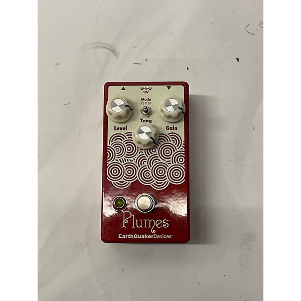 Used EarthQuaker Devices Plumes Small Signal Shredder Overdrive Effect Pedal