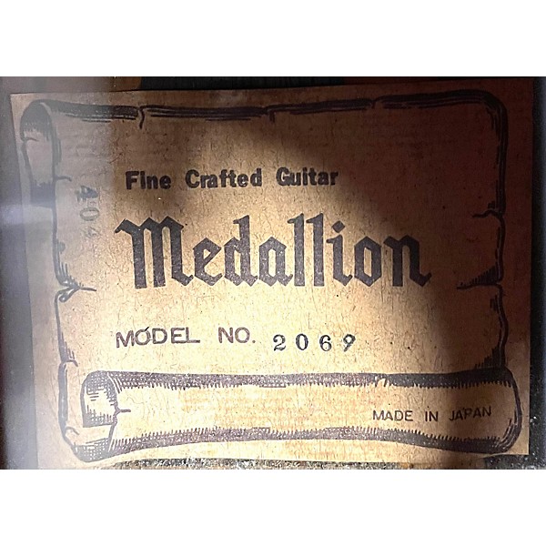 Used Medallion Used MEDALLION 2069 Natural Acoustic Guitar