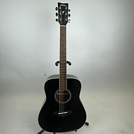 Used Yamaha Used Yamaha FG-TA Black Acoustic Electric Guitar