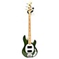 Used Used Sterling Sting Ray OLive Green Electric Bass Guitar thumbnail