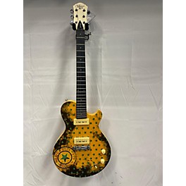 Used Michael Kelly Used Michael Kelly Patriot Special Yellow Solid Body Electric Guitar