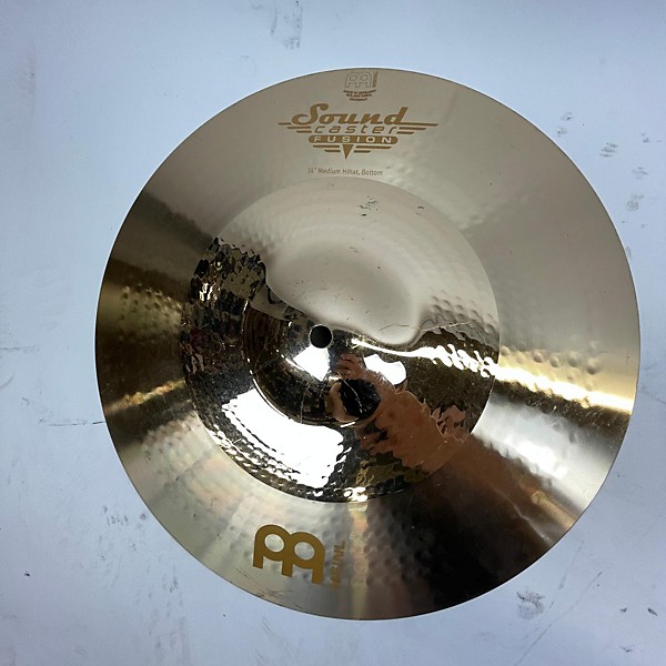 Used MEINL 14in Sound Caster Fusion Hi Hat Bottom Cymbal