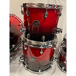 Used In Store Used Used Mapex 5 piece Saturn V Studioease Scarlet Fade Drum Kit