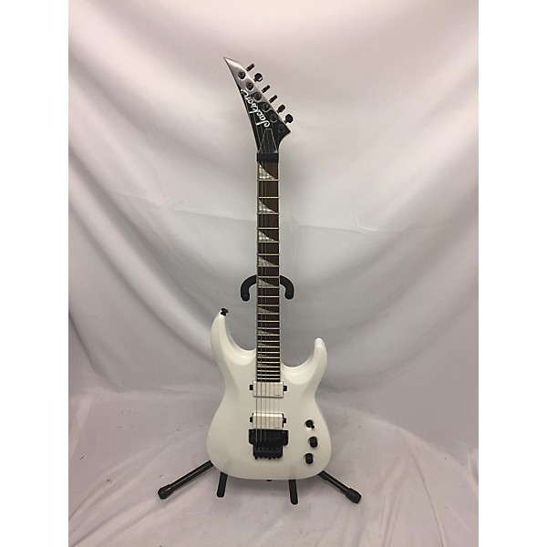 Used Jackson Used Jackson DKA-R White Solid Body Electric Guitar