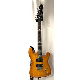 Used Dgw Used DGW 4130-41 Orange Solid Body Electric Guitar