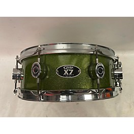 Used PDP by DW Used PDP By DW 14X5.5 X7 Drum GREEN SPARKLE