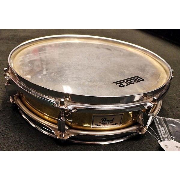 Used Pearl 4X12 BRASS SHELL Drum