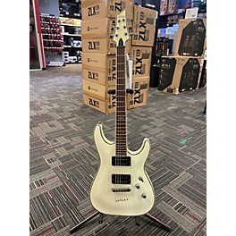 Used Schecter Guitar Research Used Schecter Guitar Research C-1 Elite Antique White Solid Body Electric Guitar