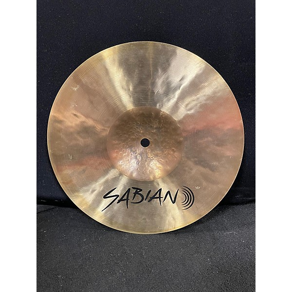 Used SABIAN 10in HHX Complex Splash Cymbal