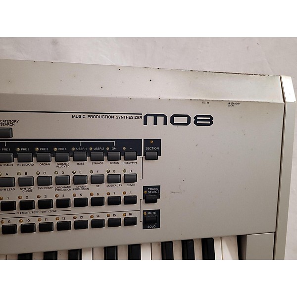 Used Yamaha MO8 88 Key Keyboard Workstation