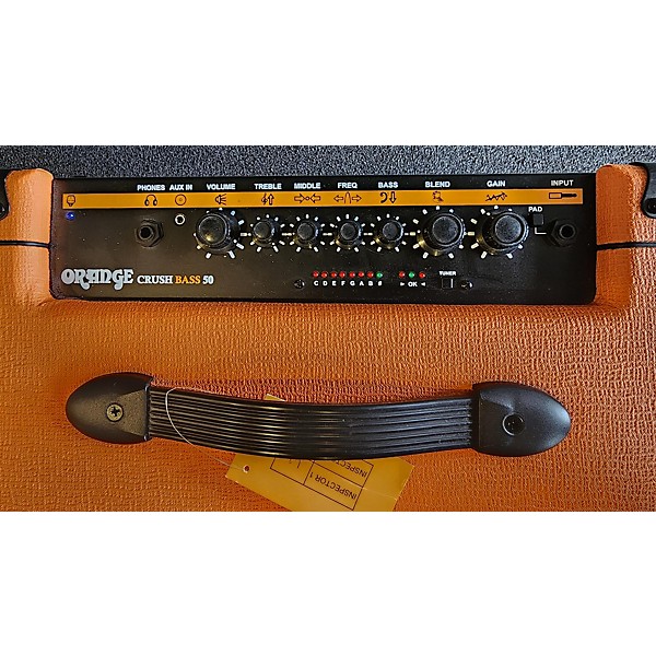 Used Orange Amplifiers Crush Bass 50 Bass Combo Amp