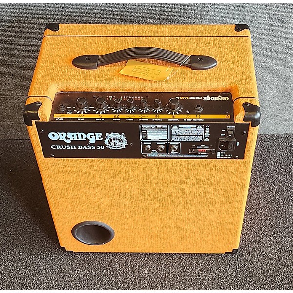 Used Orange Amplifiers Crush Bass 50 Bass Combo Amp