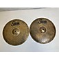 Used Soultone 14in HI HAT PAIR Cymbal thumbnail