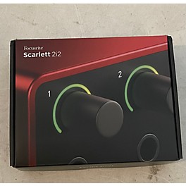 Used Focusrite Scarlett 2i2 Gen 4 Audio Interface