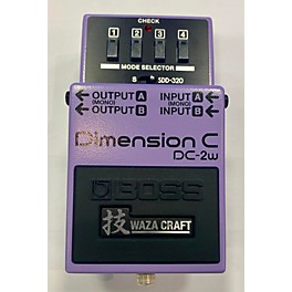 Used BOSS Used BOSS Dimension C DC-2W Effect Pedal