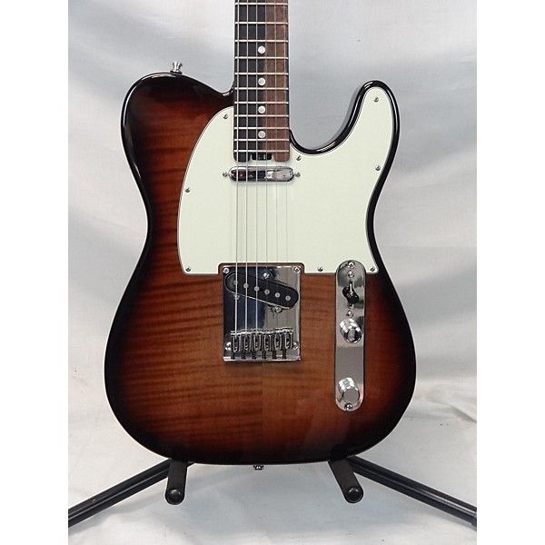 Used Fender Used Fender American Elite Telecaster Black Burst Solid Body Electric Guitar