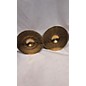 Used MEINL 14in HCS Hi Hat Pair Cymbal