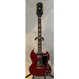 Used Epiphone Used Epiphone Inspired By Gibson Custom SG Les Paul Cherry Solid Body Electric Guitar