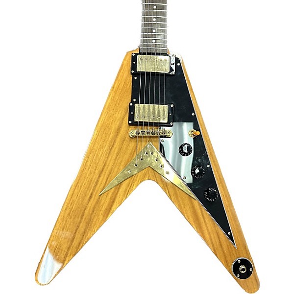 Used Epiphone 1958 Korina Flying V Solid Body Electric Guitar Antique ...