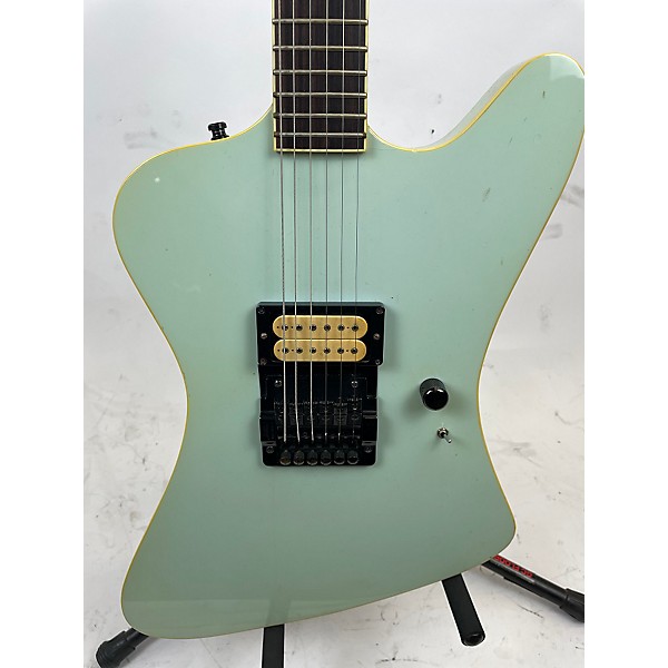 Used Used 1990 Lentz Firebird I Foam Green Solid Body Electric Guitar