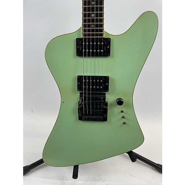 Used Lentz Used 1980 Lentz Firebird II Foam Green Solid Body Electric Guitar