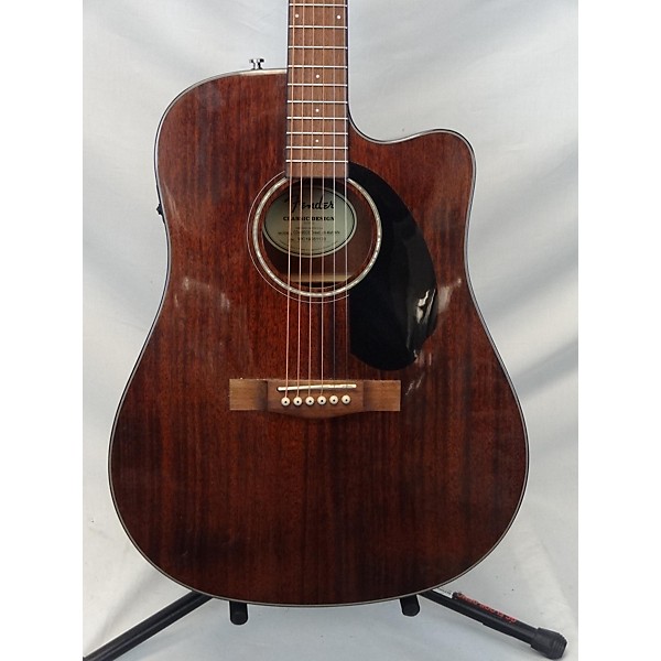 Used Fender Used Fender CD60 SCE Mahogany Acoustic Guitar