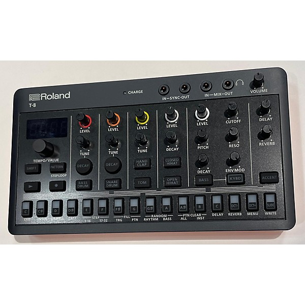 Used Roland AIRA Compact T-8 Beat Machine Production Controller  