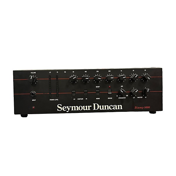 Used Seymour Duncan BIAMP 8000 Bass Preamp