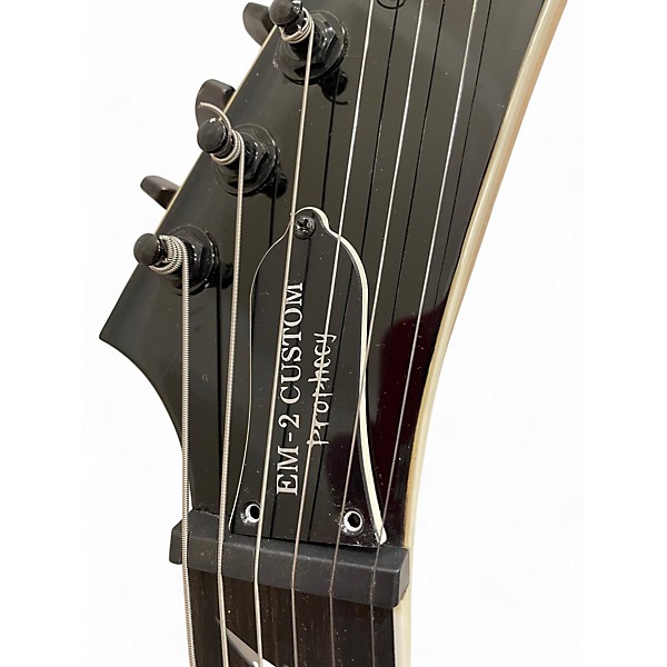 Used 2019 Epiphone Prophecy EM-2 Blue Solid Body Electric Guitar