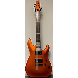 Used Schecter Guitar Research Used Schecter Guitar Research C-1 Special Metallic Orange Solid Body Electric Guitar