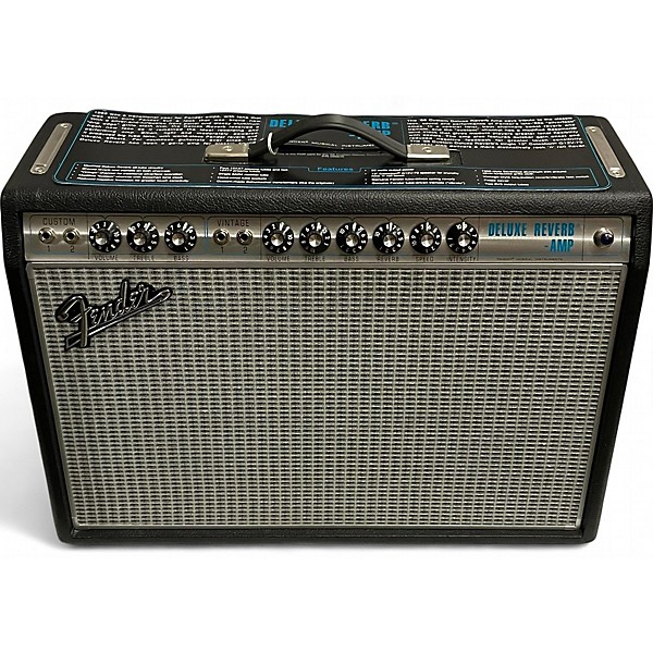 Used 2023 Fender 1968 Custom Deluxe Reverb 22W 1x12 Tube Guitar Combo Amp,Specials : American Fashion Style Bags On Sale